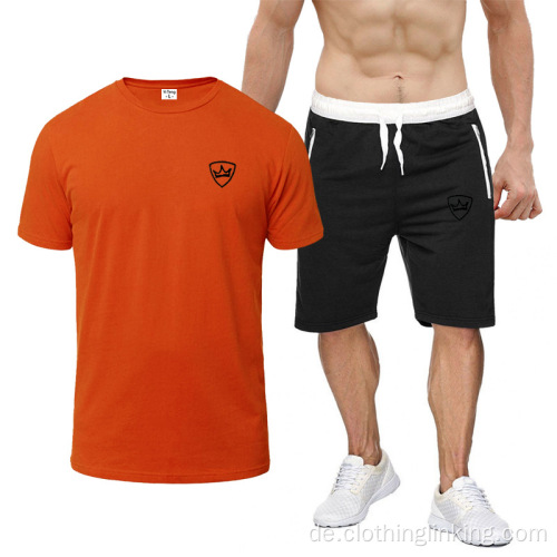 2 PCs Lässiger Trainingsanzug für Herren